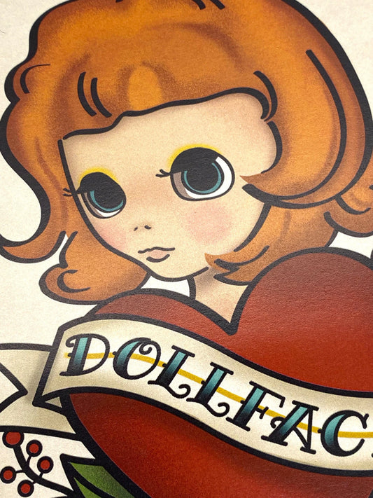 Dollface (Redhead) / 5x7 Art Print