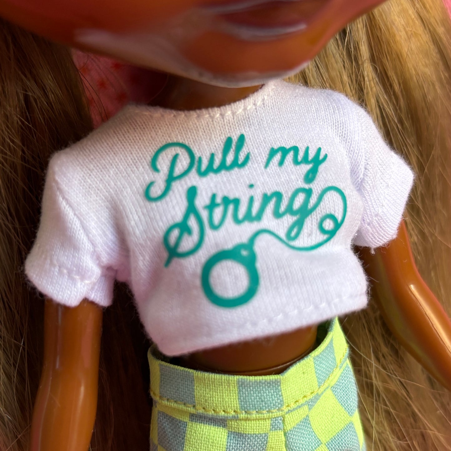 Pull My String Crop Tee for Blythe