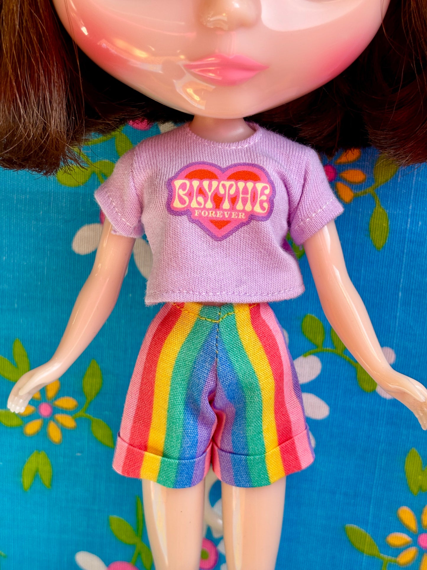 Magic Rainbow Cuffed Cutie Shorts