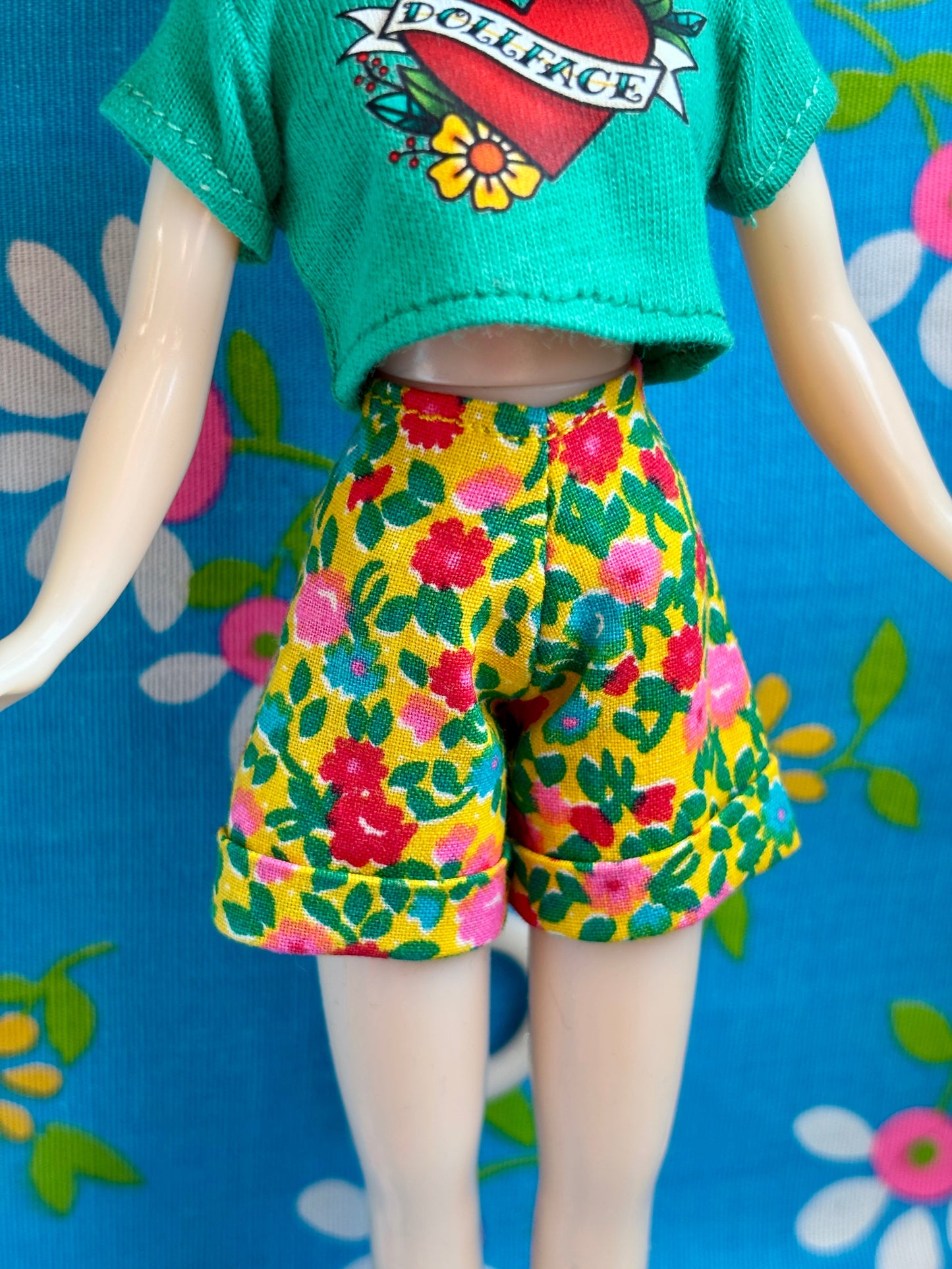 How Does Your Garden Grow Cuffed Cutie Shorts