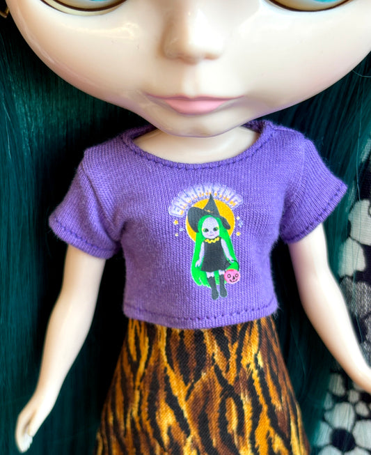 Enchanting Witch Crop Tee for Blythe