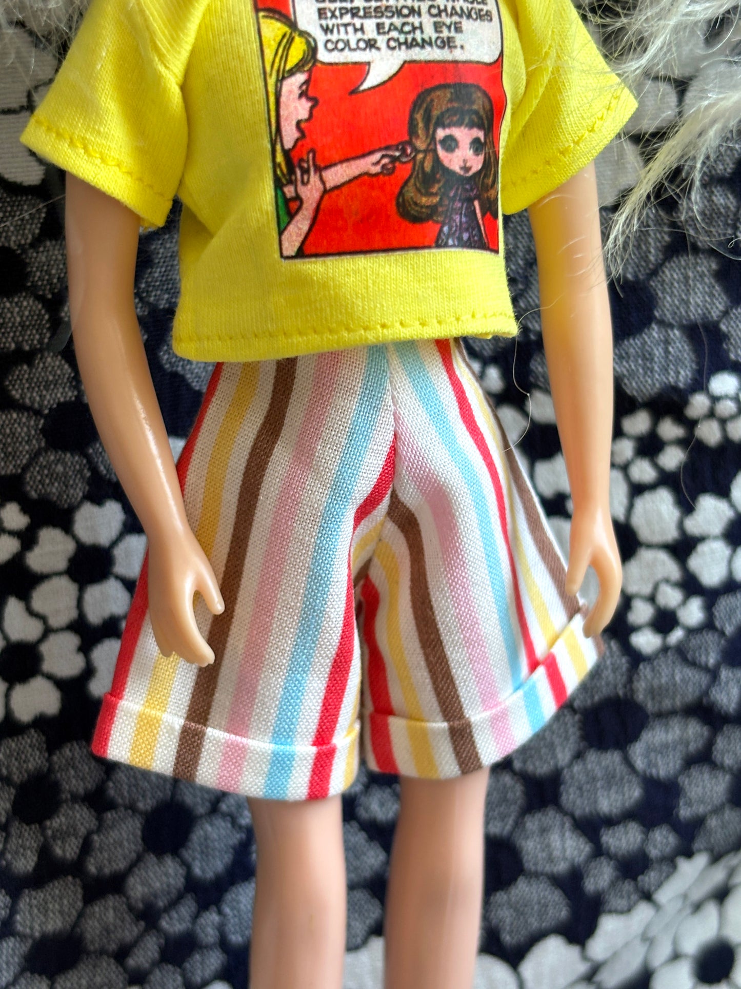 Sweet Shoppe Stripes Cuffed Cutie Shorts