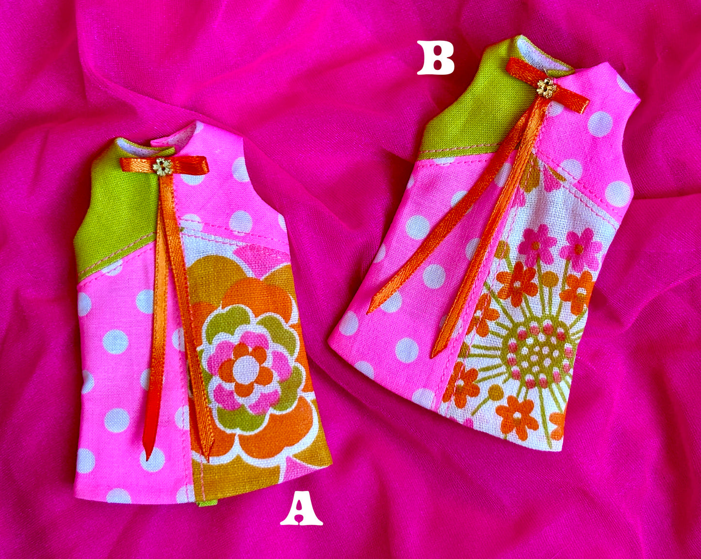 Make Me A Bouquet Color Block Mod Shift Mini Dress