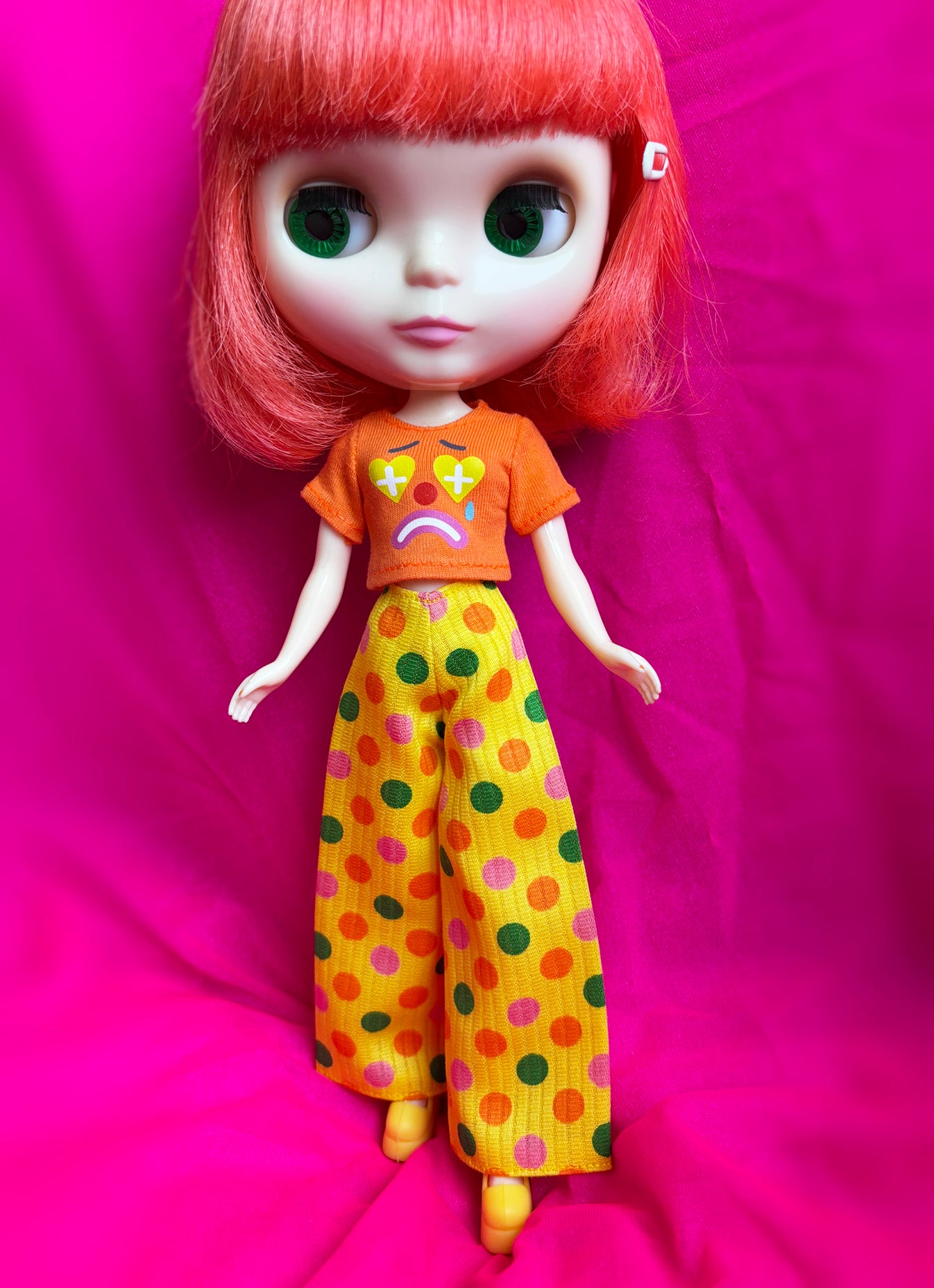 Circus Dots Wide Leg Pants