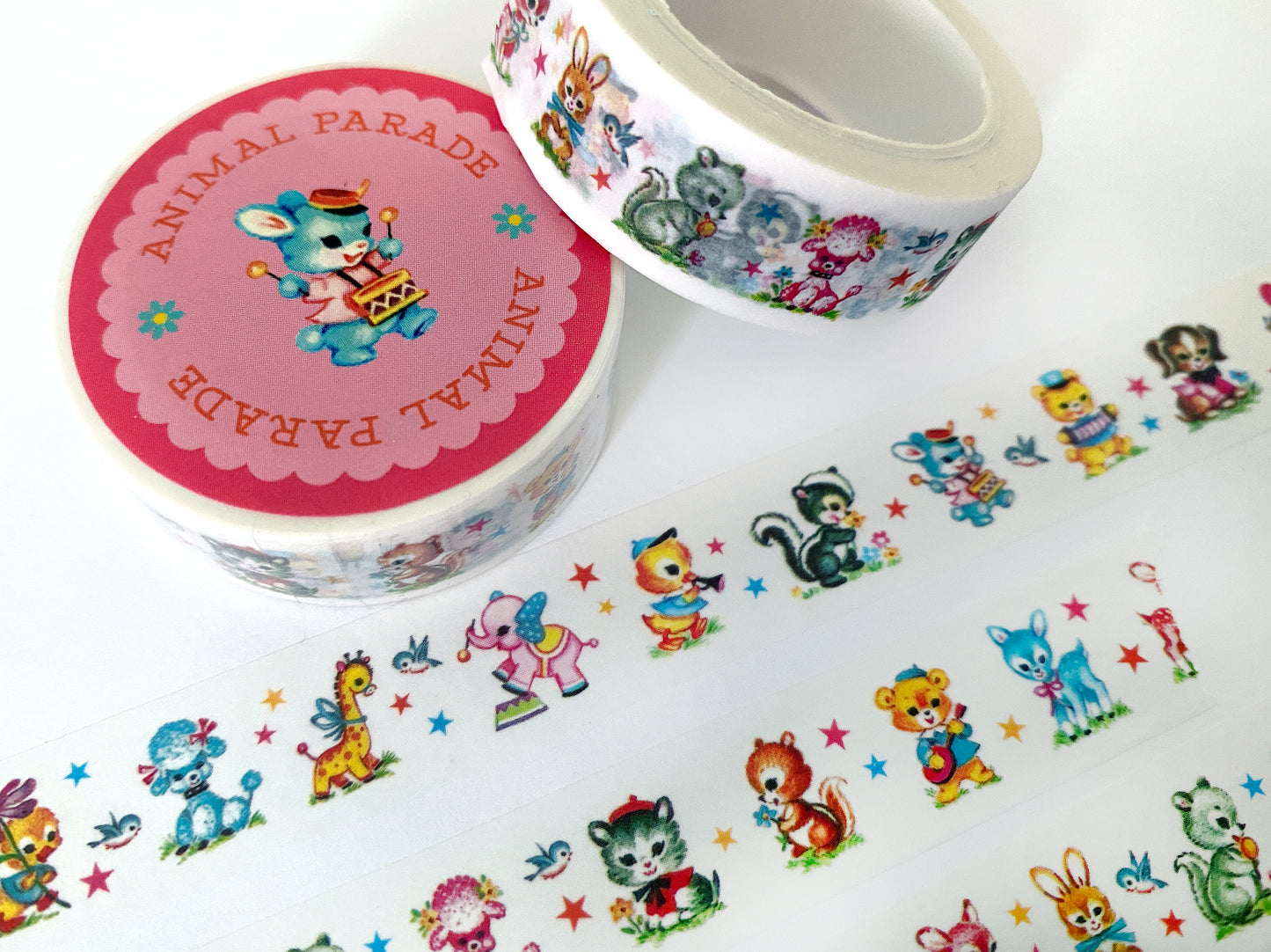Animal Parade Washi Tape