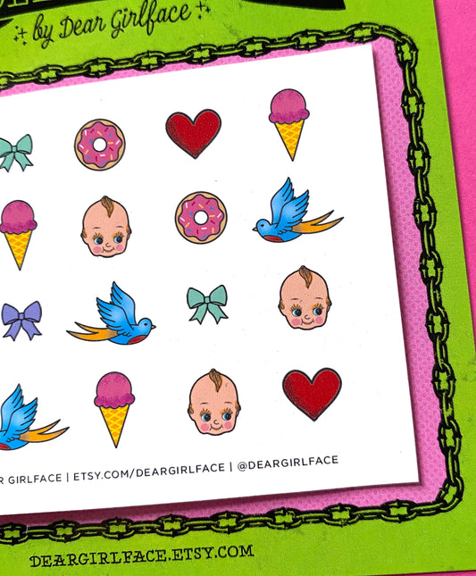 Dolly Tattoos / Cute n' Sweet Set