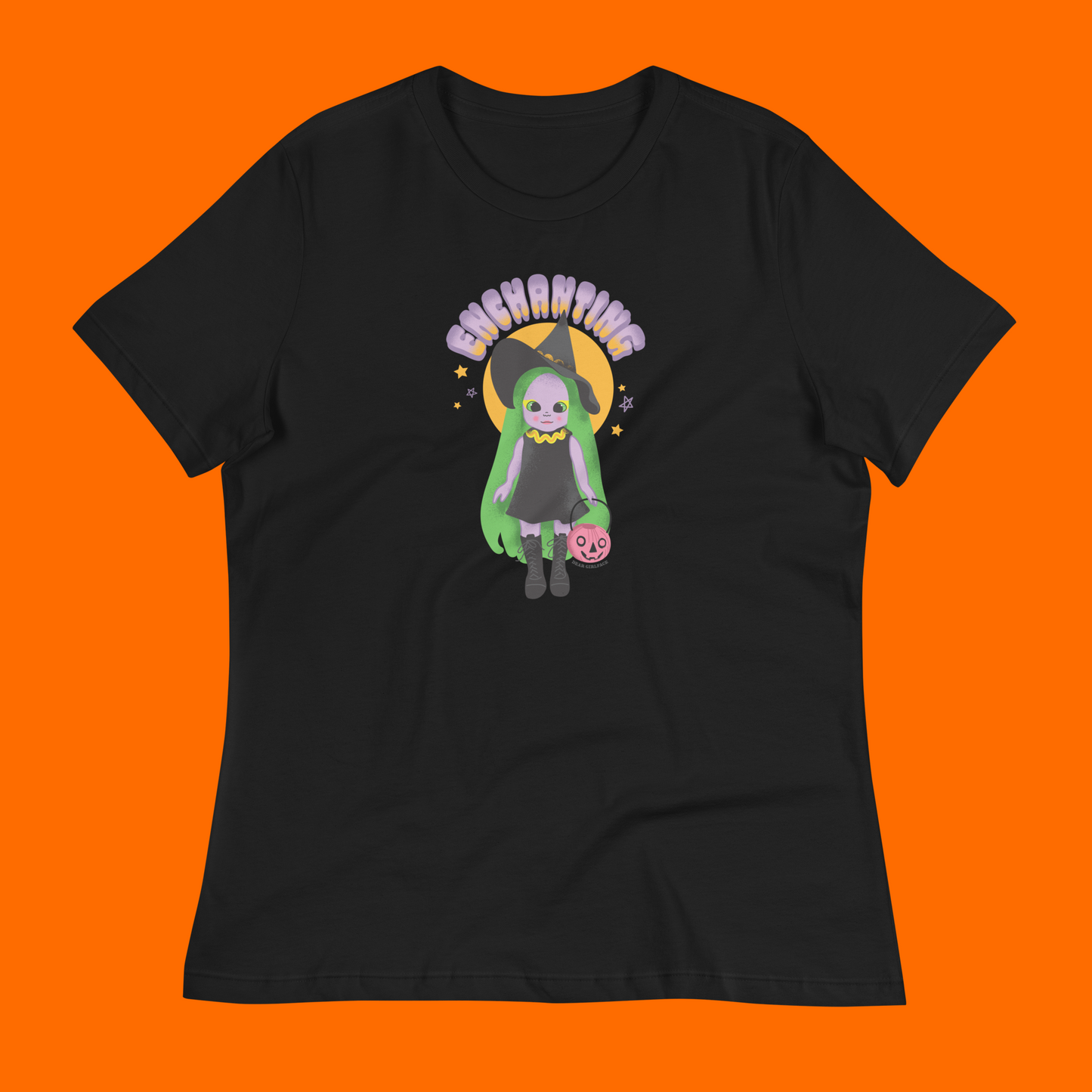 Enchanting Witch Ladies Relaxed Fit Tee