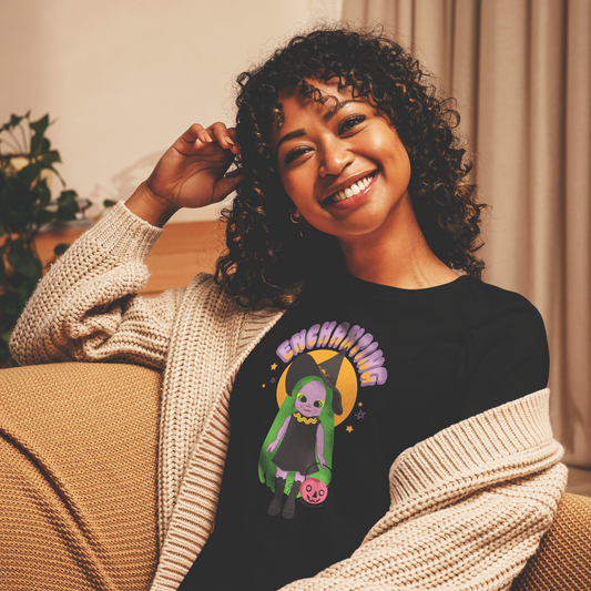Enchanting Witch Ladies Relaxed Fit Tee