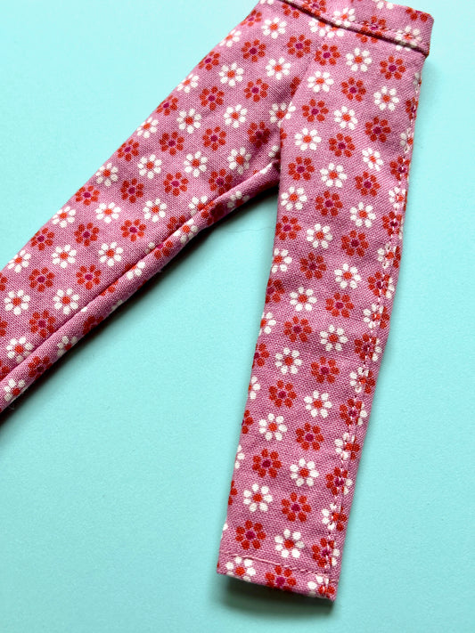 Ditsy Daisies Beatnik Baby Pants Purple