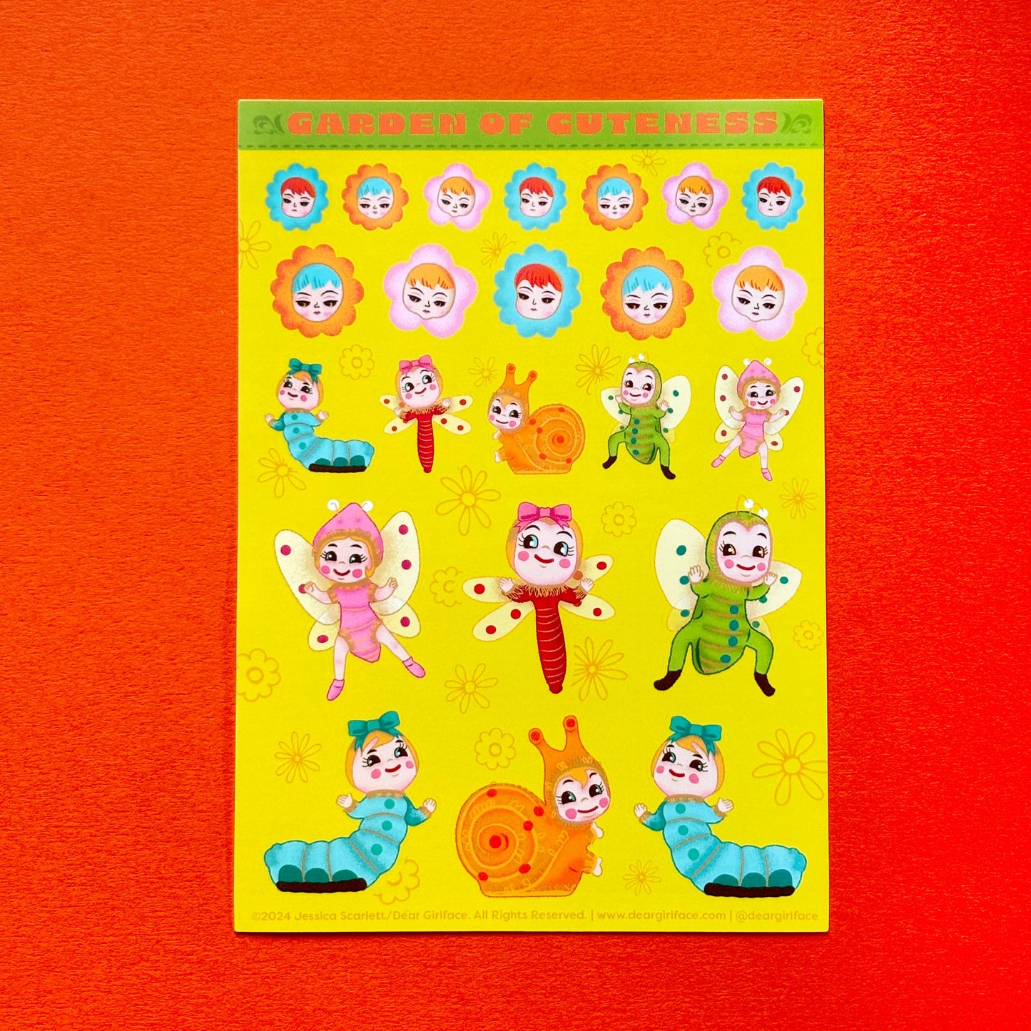 Garden of Cuteness Sticker Sheet