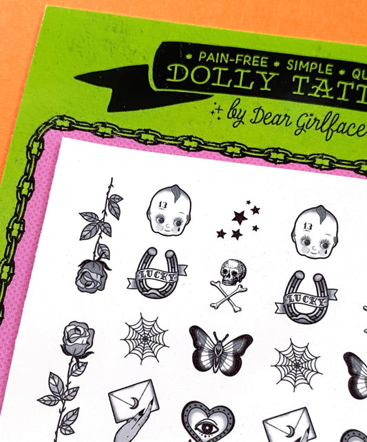 DOLLY TATTOOS / Black & Gray Set Vol. II