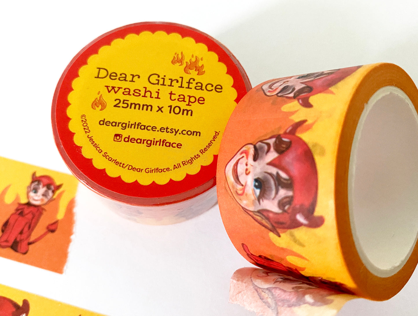 Lil' Devils Wide Washi Tape