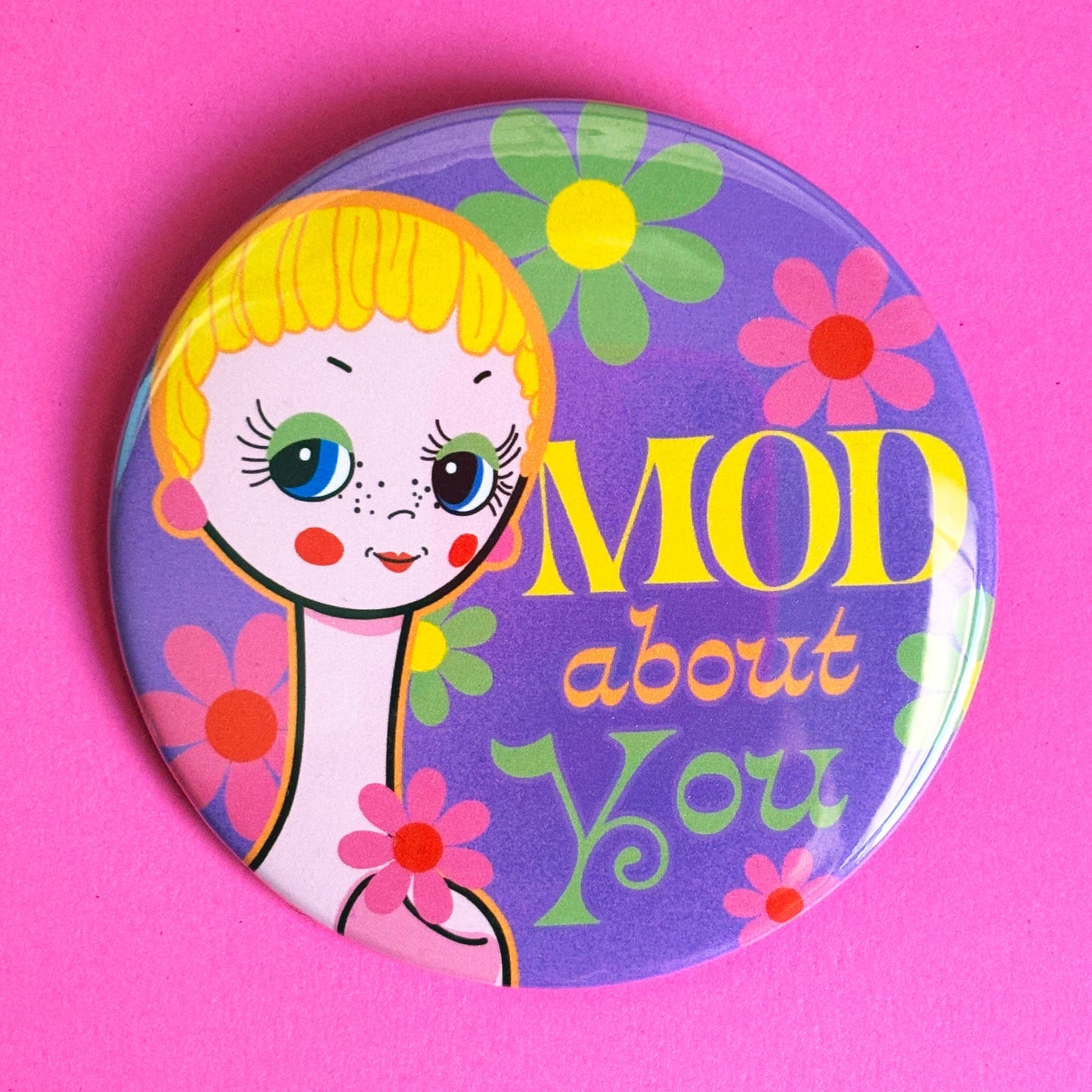 Mod About You XL 3" Button or Magnet