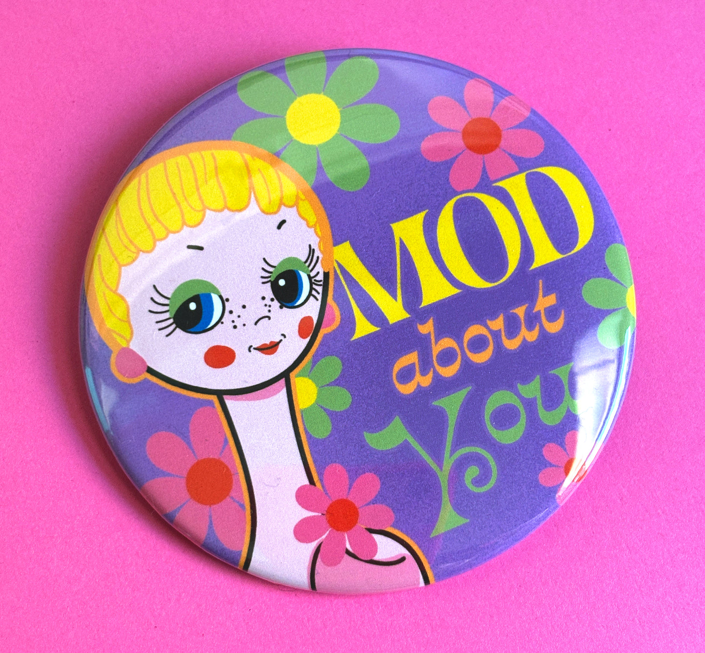 Mod About You XL 3" Button or Magnet