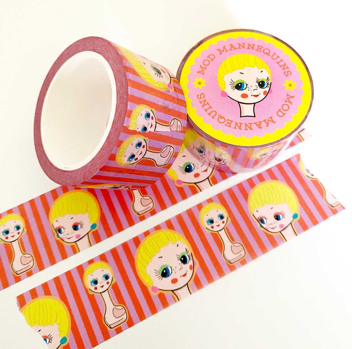 Mod Mannequins Wide Washi Tape