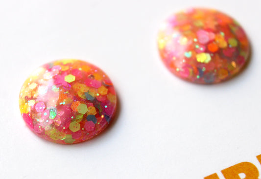 Neon Piñata Party / Glitter Resin Blythe Eye Chips