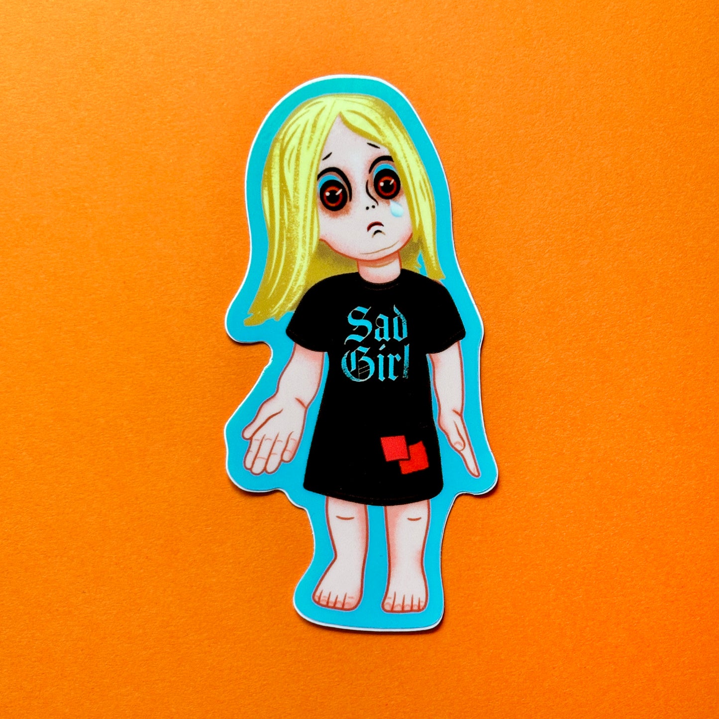 The OG Sad Girl Vinyl Sticker