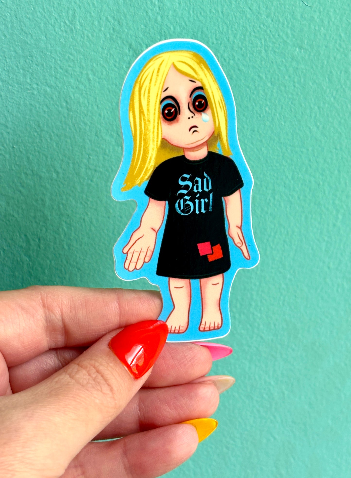 The OG Sad Girl Vinyl Sticker