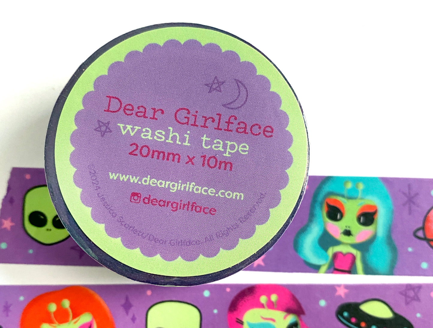 Space Babez Wide Washi Tape