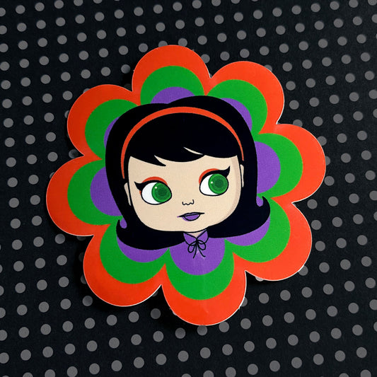 Spooky Edition Bloomin' Goldie Vinyl Sticker