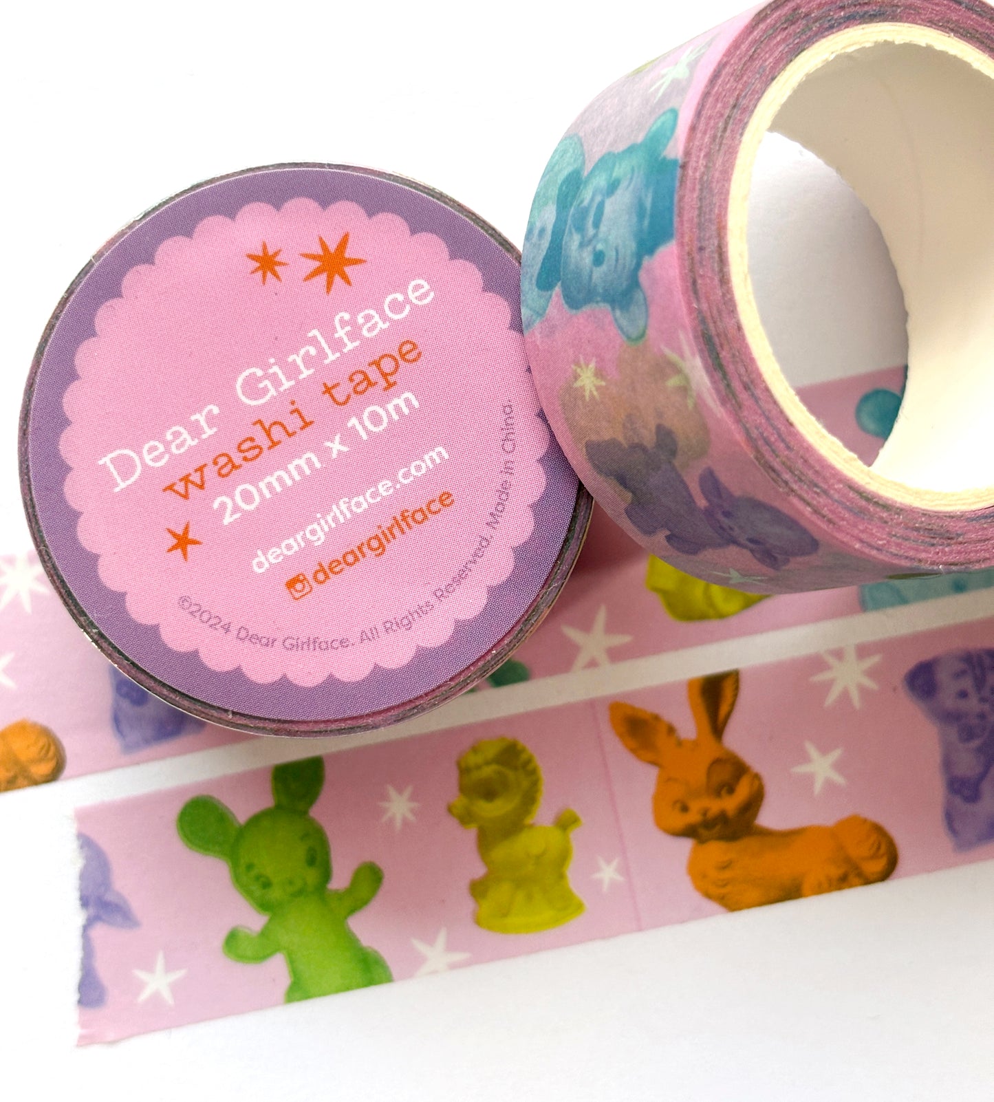 Squeak! Squeak! Wide Washi Tape