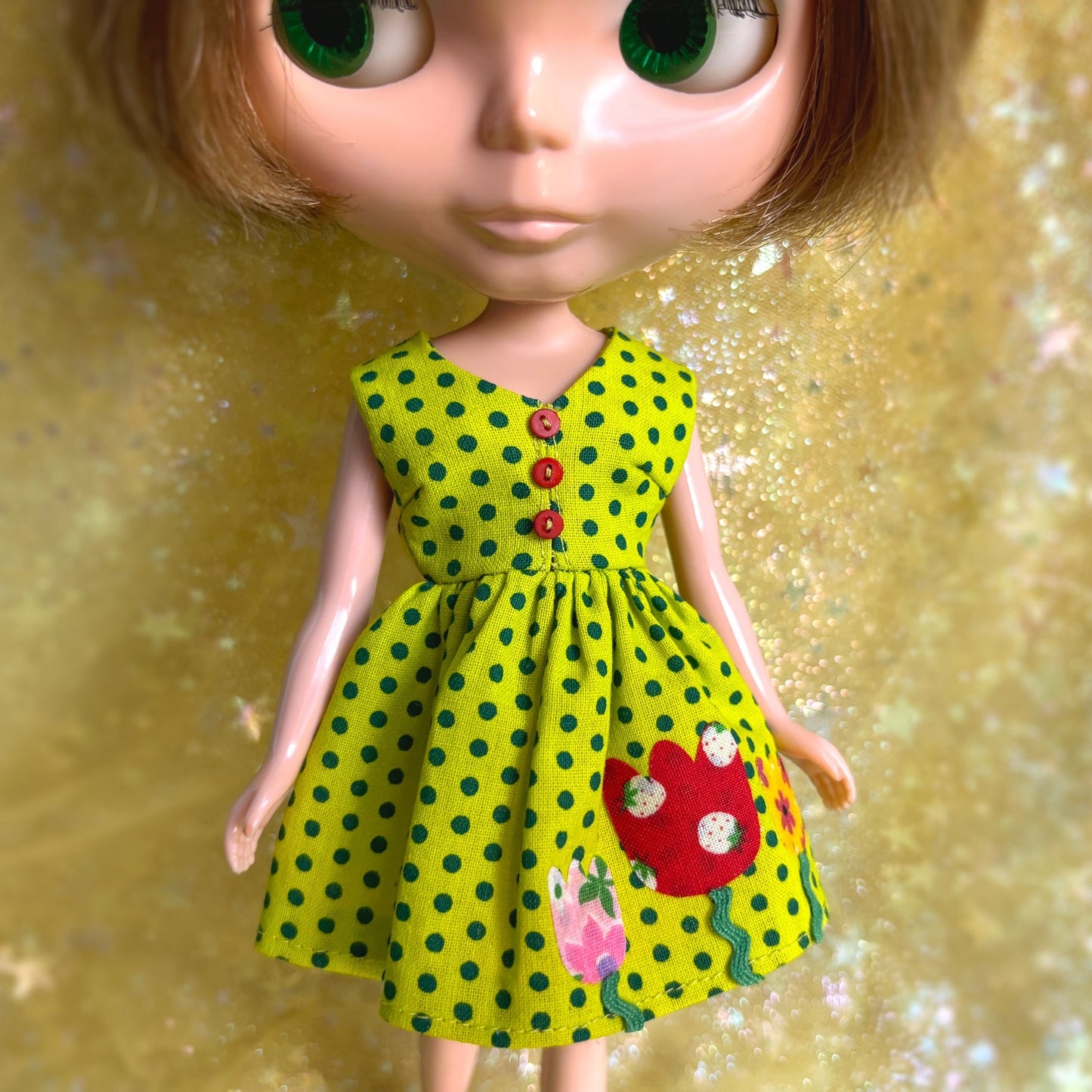 Tiptoe Through The Tulips Dress for Blythe
