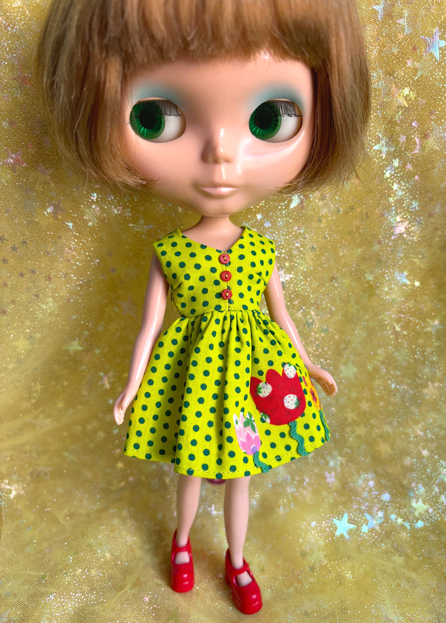 Tiptoe Through The Tulips Dress for Blythe