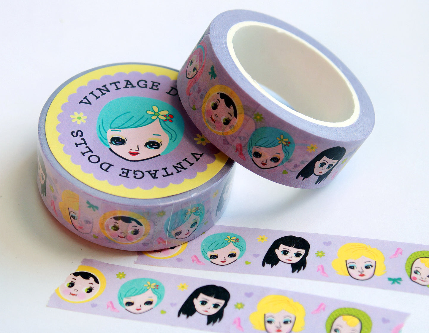 Vintage Dolls Washi Tape