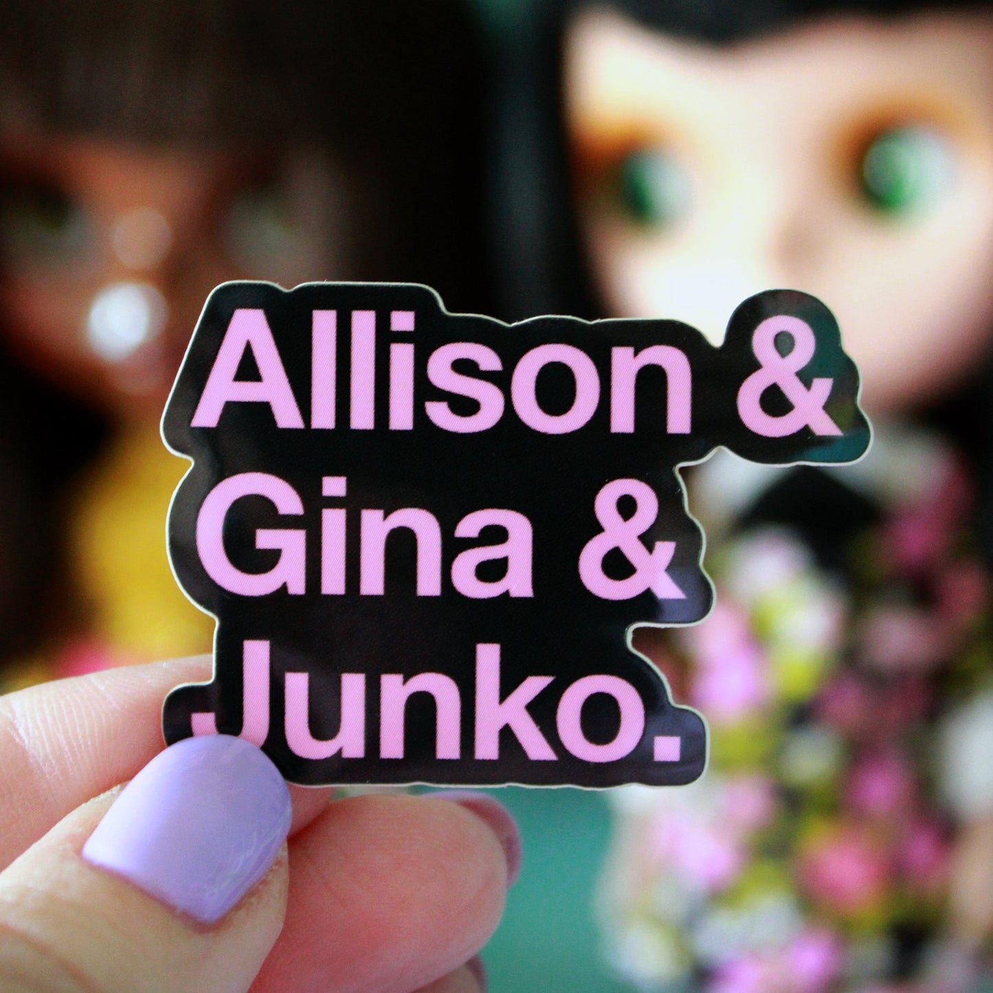The Ladies of Blythe Mini Vinyl Sticker
