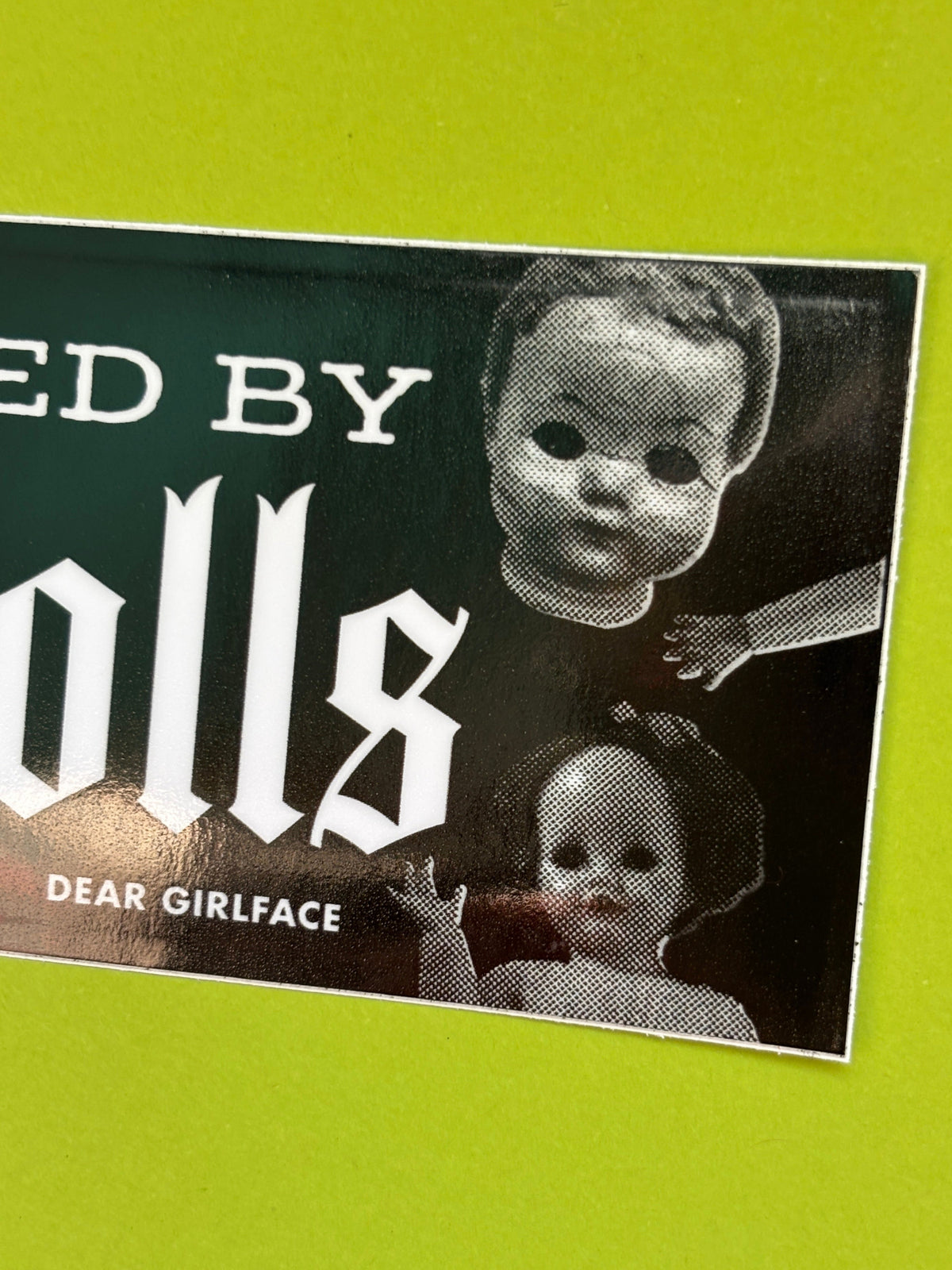 Haunted Dolls Bumper Sticker