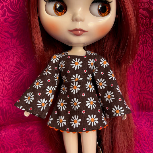 SAMPLE SALE Daisy Darling Bell Sleeve Mini Dress