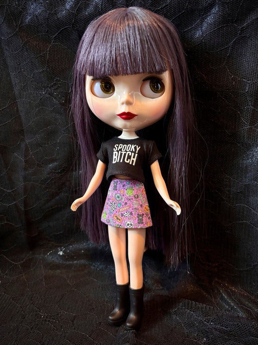 Tricks n' Treats Mod Mini Skirt