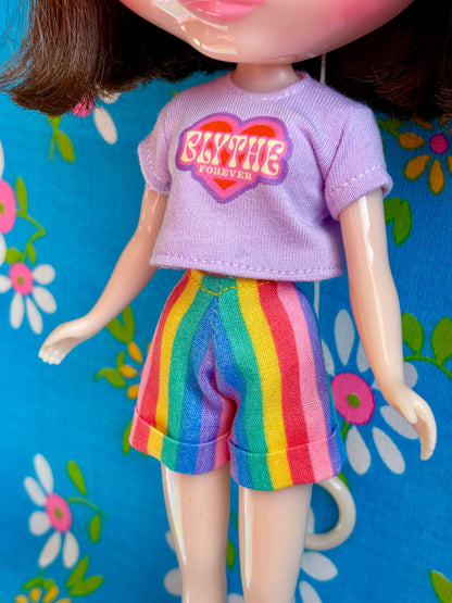 Magic Rainbow Cuffed Cutie Shorts