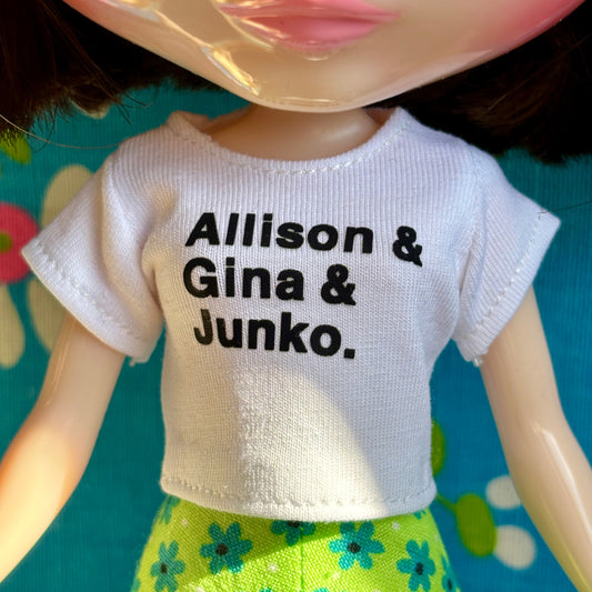 The Ladies of Blythe Crop Tee for Blythe
