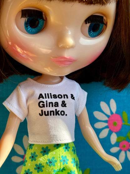 The Ladies of Blythe Crop Tee for Blythe