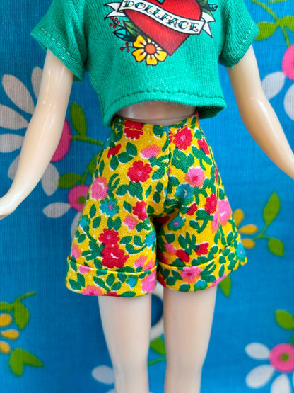 How Does Your Garden Grow Cuffed Cutie Shorts