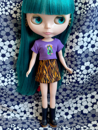 Enchanting Witch Crop Tee for Blythe