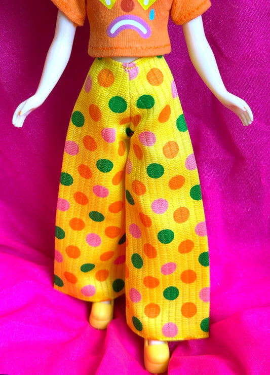 Circus Dots Wide Leg Pants