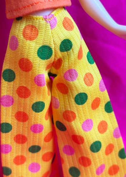 Circus Dots Wide Leg Pants