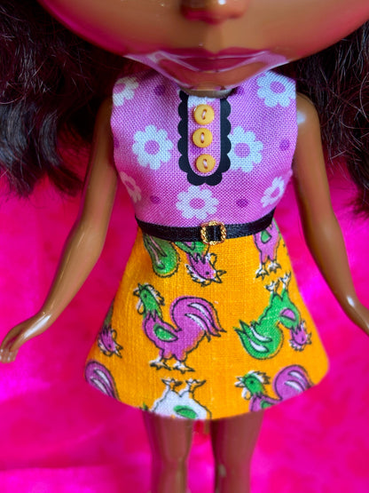 Rule The Roost Mod Mini Dress
