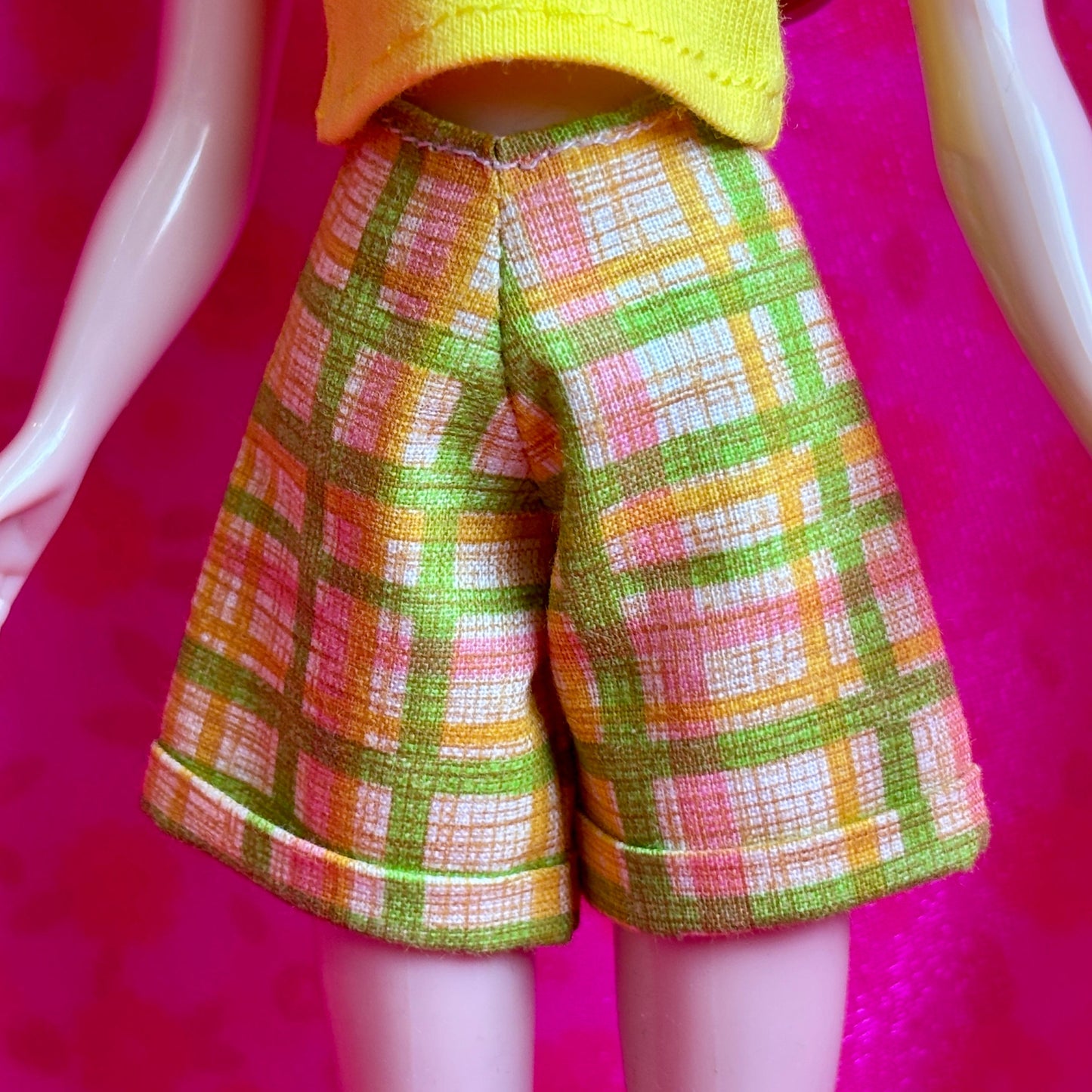 Plaid About It Cuffed Cutie Shorts