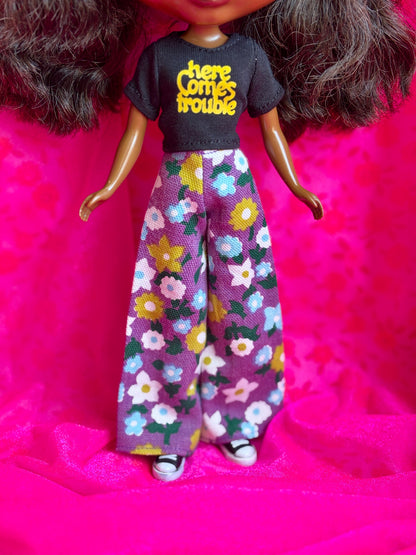 Purple Power Wide Leg Pants