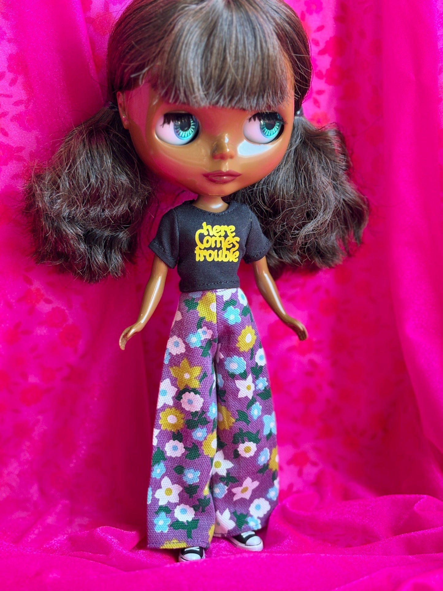 Purple Power Wide Leg Pants