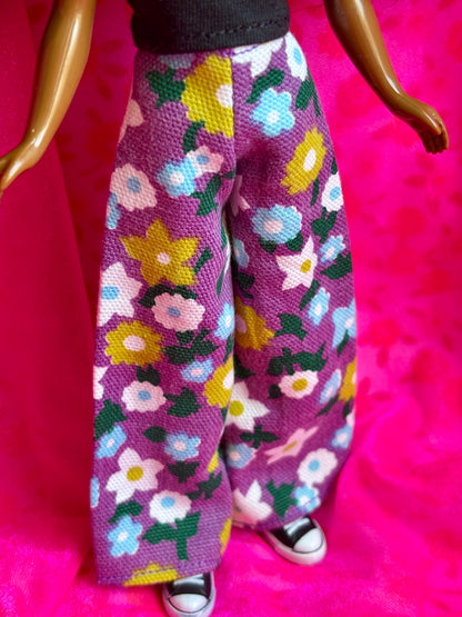 Purple Power Wide Leg Pants