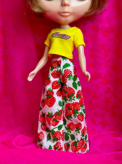 Strawberry Pie Wide Leg Pants