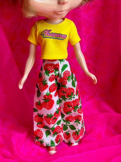 Strawberry Pie Wide Leg Pants