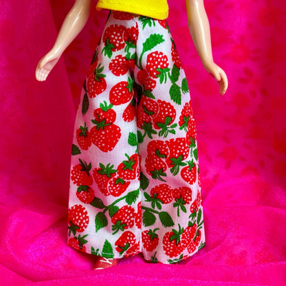 Strawberry Pie Wide Leg Pants