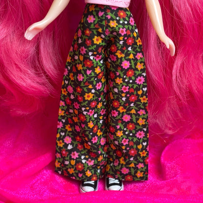Dark Garden Wide Leg Pants