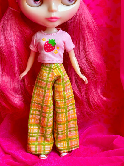 Plaid About It Wide Leg Pants