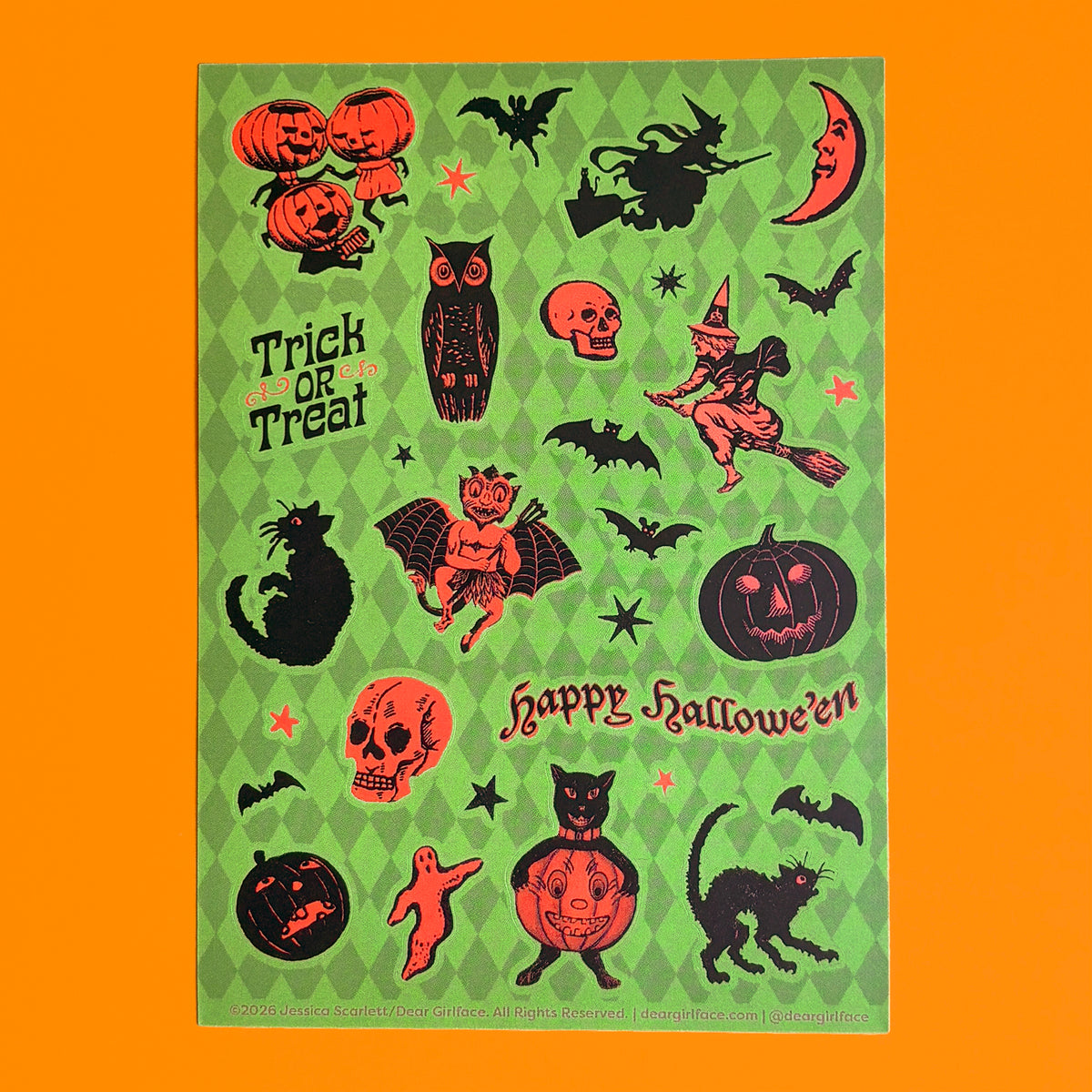 All Hallows Eve Sticker Sheet